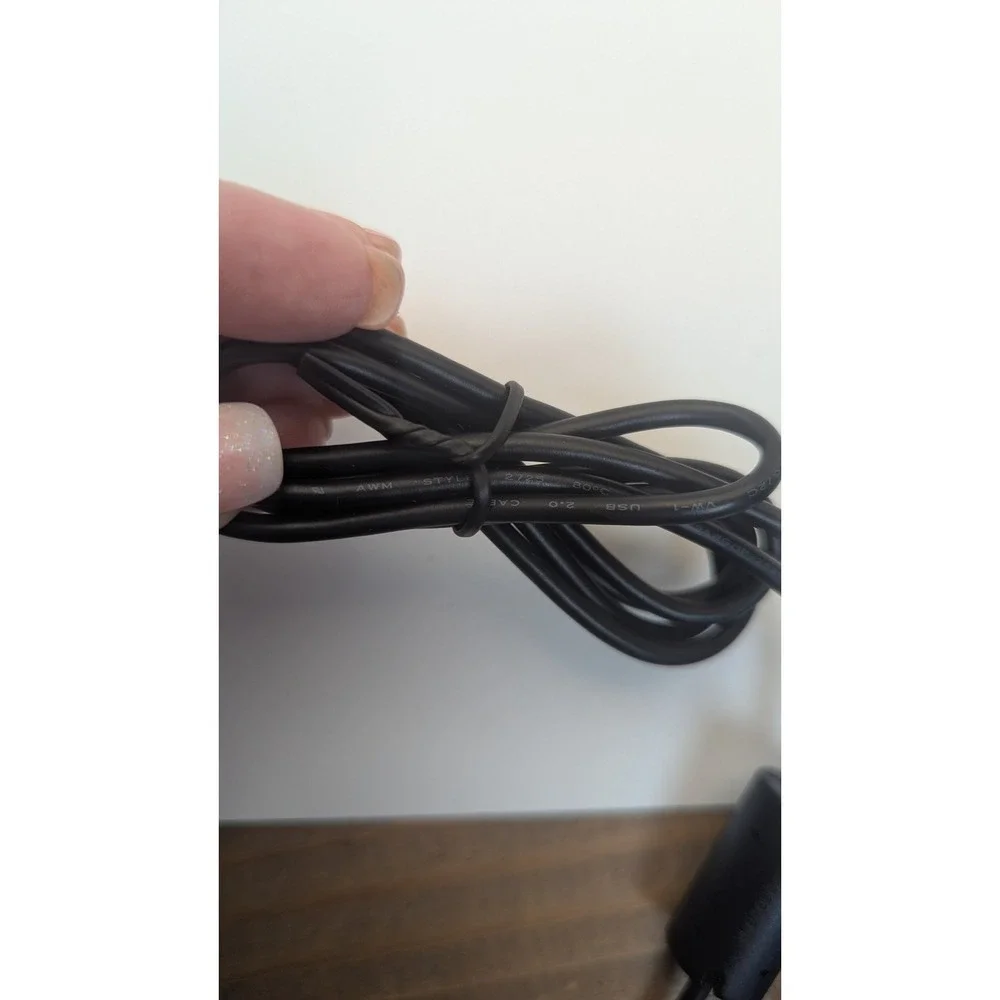 USB 2.0 to Mini-USB Data Sync Charging Cable for Nikon Coolpix L4 Black YM070904